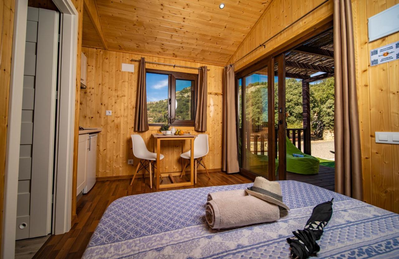Camping Bungalow Serra De Prades Resort Vilanova de Prades Ngoại thất bức ảnh