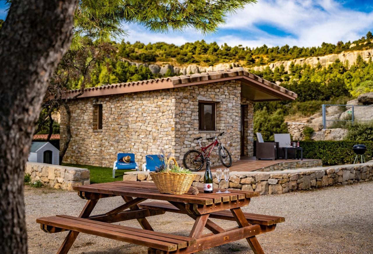 Camping Bungalow Serra De Prades Resort Vilanova de Prades Ngoại thất bức ảnh